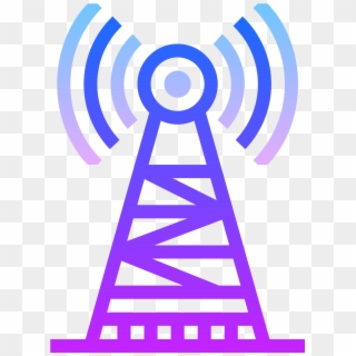 Radio Tower Icon Transparent Background - Radio Tower Icon, HD Png Download