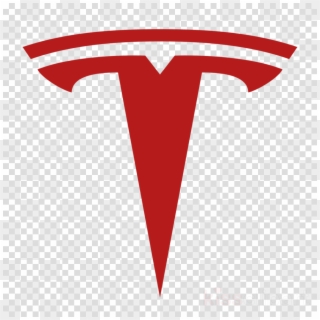 Car Red Text Png Transparent Background - Tesla Logo Transparent Background, Png Download
