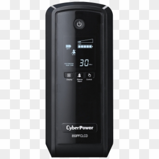 Pfc Sinewave Cp850pfclcd, 850va/510w, 120v, 10 Outlets, - Cyberpower Pfc Ups, HD Png Download