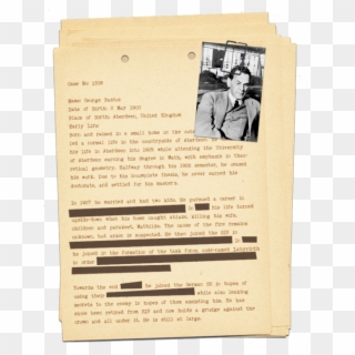 Detective Case File Template 175911 - Detective Case File Template, HD Png Download
