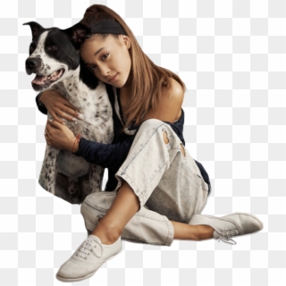 Ariana Grande Clipart Dog - Ariana Grande And Dogs, HD Png Download