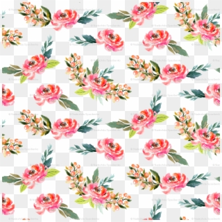 The Pattern Of Bright Watercolor Flowers Wallpaper - Watercolor Painting, HD Png Download