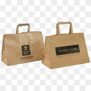 Plastic Bags Are Replaced By Paper Bags - Paper Bag, HD Png Download