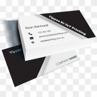 Black/white Business Card, HD Png Download
