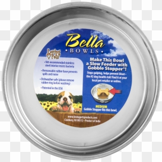 Pet Dogs Feeding Water Bowl Medium Merlot Stainless - Cocker Spaniel, HD Png Download