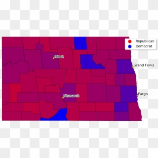 North Dakota Voters Will Have A Lot To Say This November - Map, HD Png Download
