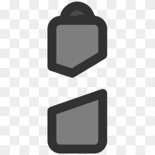 Empty Battery Symbol Icon Png Image - Display Device, Transparent Png