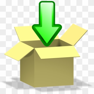 Box Data Download Icon Save Png Image - Put In The Box Clipart, Transparent Png