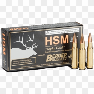 Hs Munitions, Inc - 338 Lapua Berger Ammo, HD Png Download