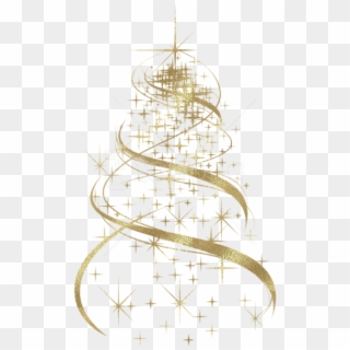Free Png Transparent Golden Christmas Tree Decoration - Christmas Tree Decorations Png, Png Download
