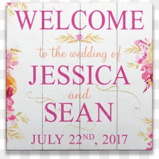 Personalized Wedding Welcome Sign - Legio Ix Hispana, HD Png Download