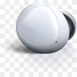 The Back Product Images Of White Galaxy Buds Is Shown - Samsung Galaxy Buds, HD Png Download