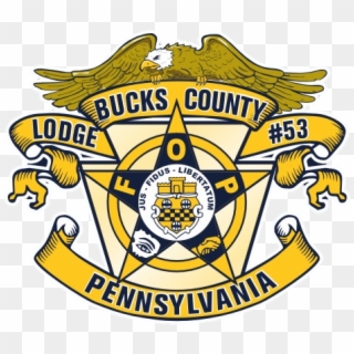The Members And Officers Of Bucks County Fop Lodge, HD Png Download