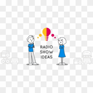8 Radio Show Ideas With Great Examples Included - Cartoon, HD Png Download