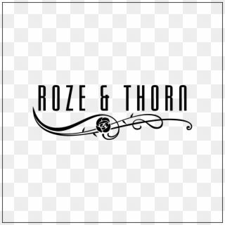 Elegant, Playful, Fashion Logo Design For Roze & Thorn - Madam, HD Png Download