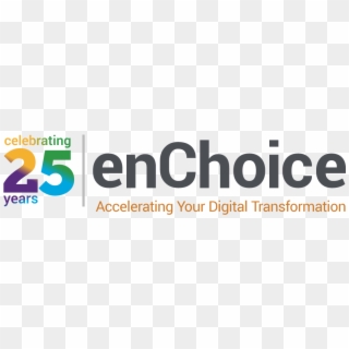 Enchoice Celebrates Their 25th Anniversary At Ibm Think - Ibm 25 Years Logo, HD Png Download