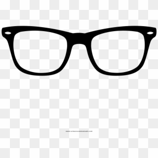 Glasses Coloring Page - Check Glasses Size, HD Png Download