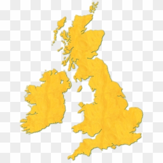 Map - Republic Of Ireland United Kingdom, HD Png Download