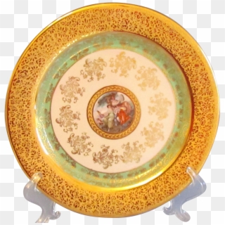 This Is A Beautiful Le Mieux China Company 24k Gold - Porcelain, HD Png Download