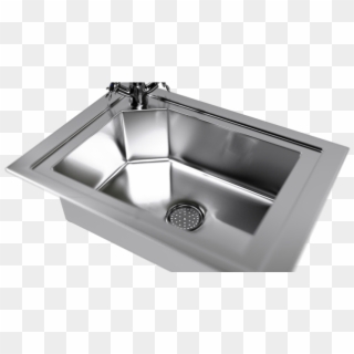 Kitchen Sink With Water Tap And Sink Drain - Kitchen Water Tap, HD Png Download