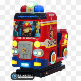 Fire Rescue Redemption Kiddie Ride By Universal Space - Model Car, HD Png Download