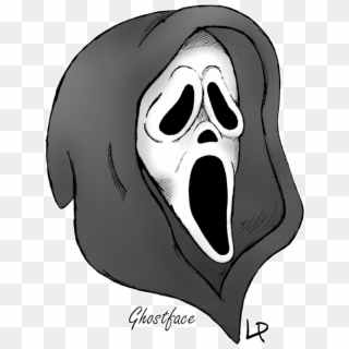 Face Transparent Ghost - Ghostface, HD Png Download
