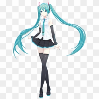 Banner Royalty Free Download Hatsune V X Yoistyle Dl - Hatsune Miku V4x Mmd Model, HD Png Download