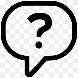 Questions Clipart Bubble - Questions Icon Gray Png, Transparent Png