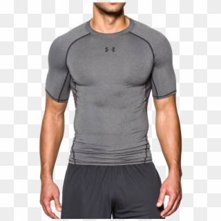 Under Armour Compression Shirt Grey, HD Png Download - 615x650(#3131279 ...