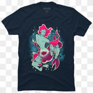 Mermaid Tattoo - Shirt, HD Png Download
