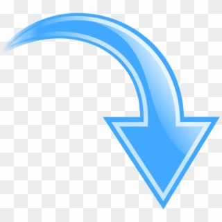 Mediation Law Office Of Scott Woloson P - Blue Curved Arrow Png, Transparent Png