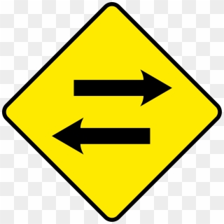 Sign Arrow Png Excellent - Warning Signs Traffic Png, Transparent Png