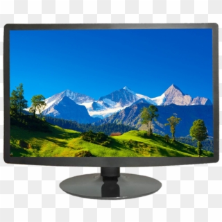 19 Inch Wide Screen Lcd Tv Monitor For Industrial Areas - Alps Mountains, HD Png Download