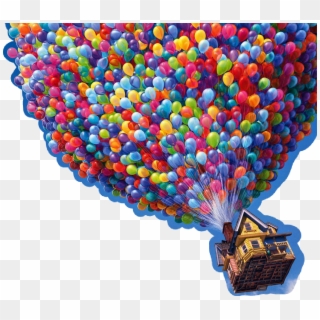Pixar Up Balloons Png, Transparent Png