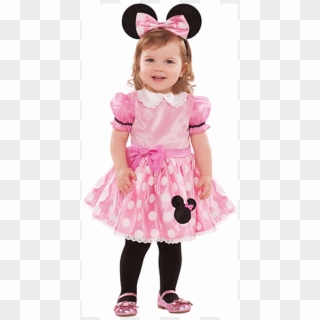 Little Pink Minnie Mouse Costume - Minnie Mouse Costume, HD Png Download