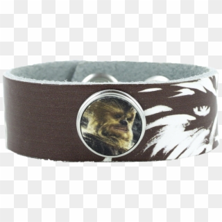 Chewbacca Brushed Bracelet Dark Brown - Bangle, HD Png Download