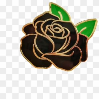 Black Rose Pin, HD Png Download