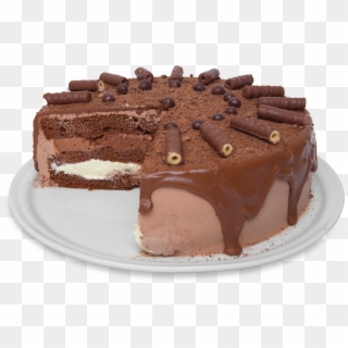 Torta Ninho Com Nutella - Chocolate Cake, HD Png Download