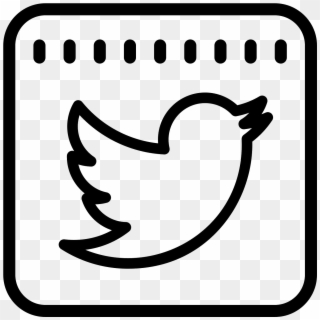 On Twitter - Transparent Twitter Logo Outline, HD Png Download