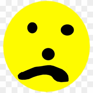 Drawing - Frown - Smiley, HD Png Download