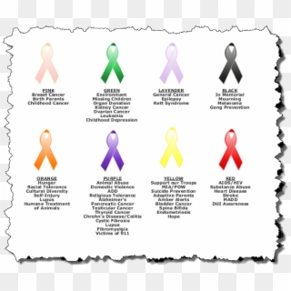 Create And Share Your Personalized Awareness Ribbon - Color For Suicide Awareness Day, HD Png Download