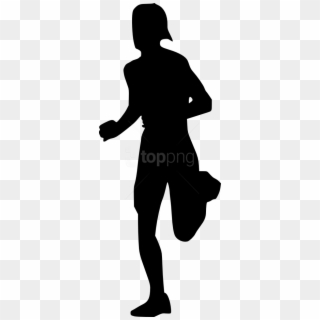 Free Png Man Running Silhouette Png, Transparent Png