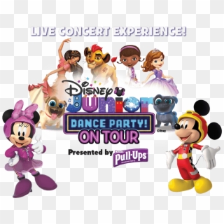 Inspired By Favorite Disney Junior Series, The Interactive - Disney Junior Dance Party Tour Vip, HD Png Download