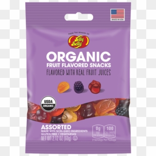 Jelly Belly Organic Fruit Snacks, HD Png Download