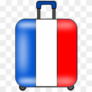 French Drawing Flag France - Luggage Clipart, HD Png Download