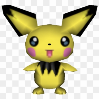 Pichu Is Back After 17 Years In Super - Pokemon Stadium 2 Pichu, HD Png Download