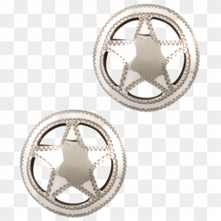 Pinto Ranch Quarter Star Cufflinks - Emblem, HD Png Download