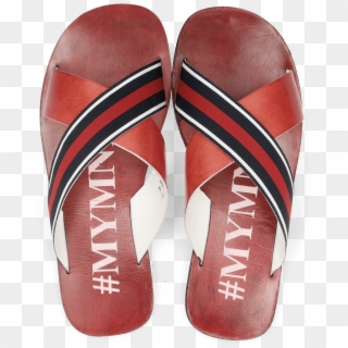 Sandals Sam 5 Ruby Strap Red Blue - Debian, HD Png Download