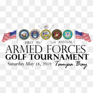 The First Annual Armed Forces Golf Tournament Of Tampa - Military, HD Png Download