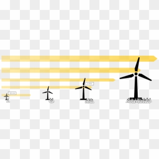 To The Wind Speed Cubed, And Because The Average Wind - Windmill, HD Png Download